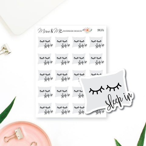Stickers: Sleep In