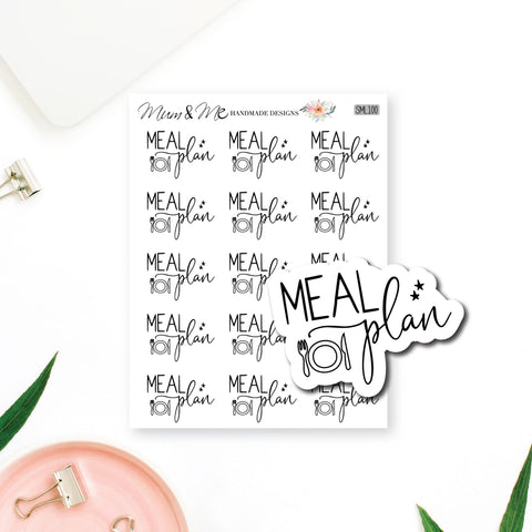 Stickers: Meal Plan