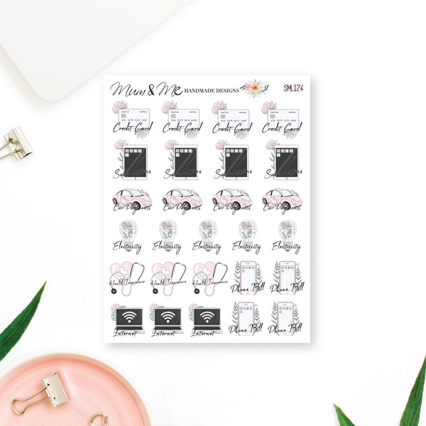 Stickers: Bill Payments