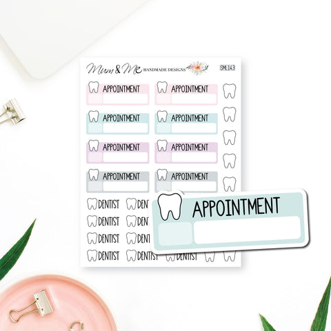 Stickers: Dentist
