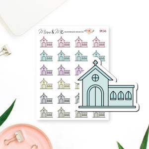 Stickers: Church