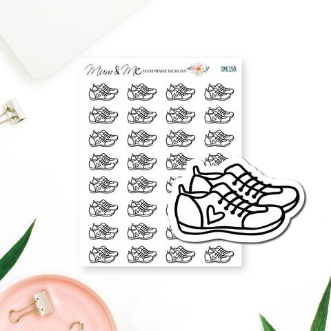 Stickers: B/W Joggers