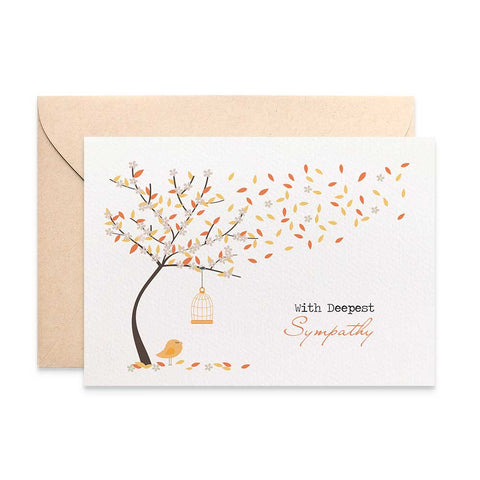 Autumn Tree Greeting Card by mumandmehandmadedesigns- An Australian Online Stationery and Card Shop